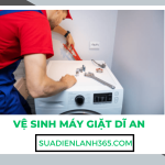 Vệ sinh máy giặt Dĩ An