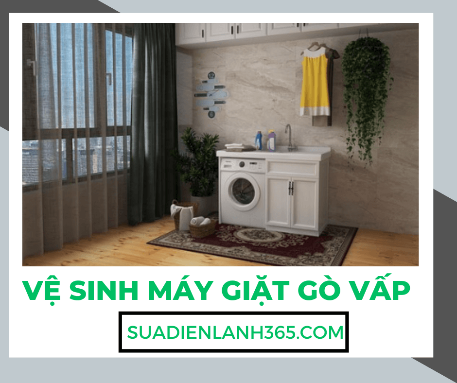 Vệ sinh máy giặt Gò Vấp