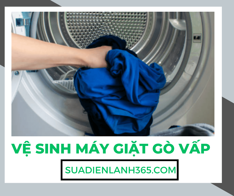 Vệ sinh máy giặt Gò Vấp