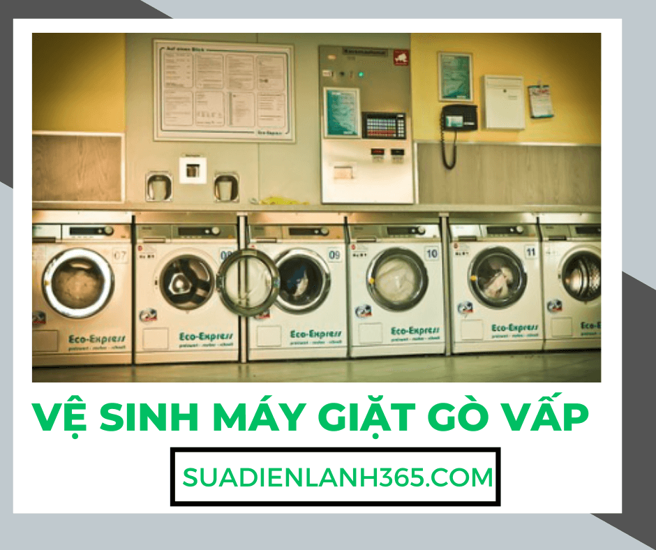 Vệ sinh máy giặt Gò Vấp