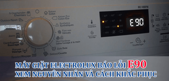 bảng mã lỗi máy giặt electrolux inverter