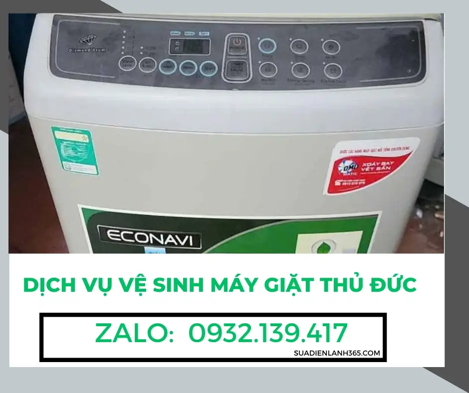 Dịch Vụ Vệ Sinh Máy Giặt Thủ Đức