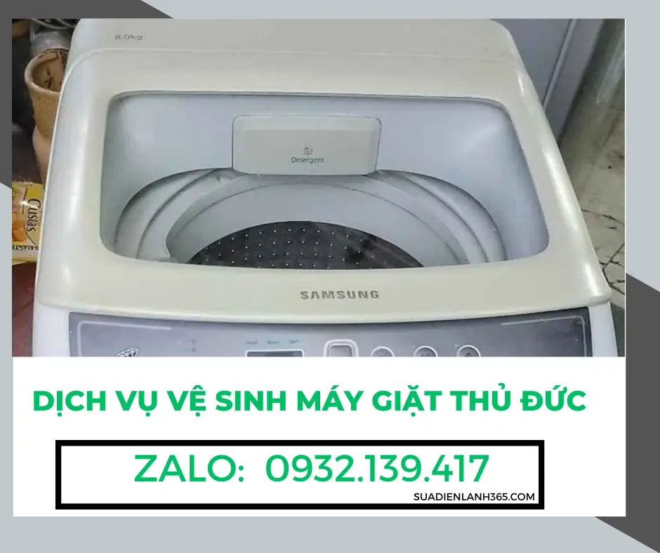 Dịch Vụ Vệ Sinh Máy Giặt Thủ Đức