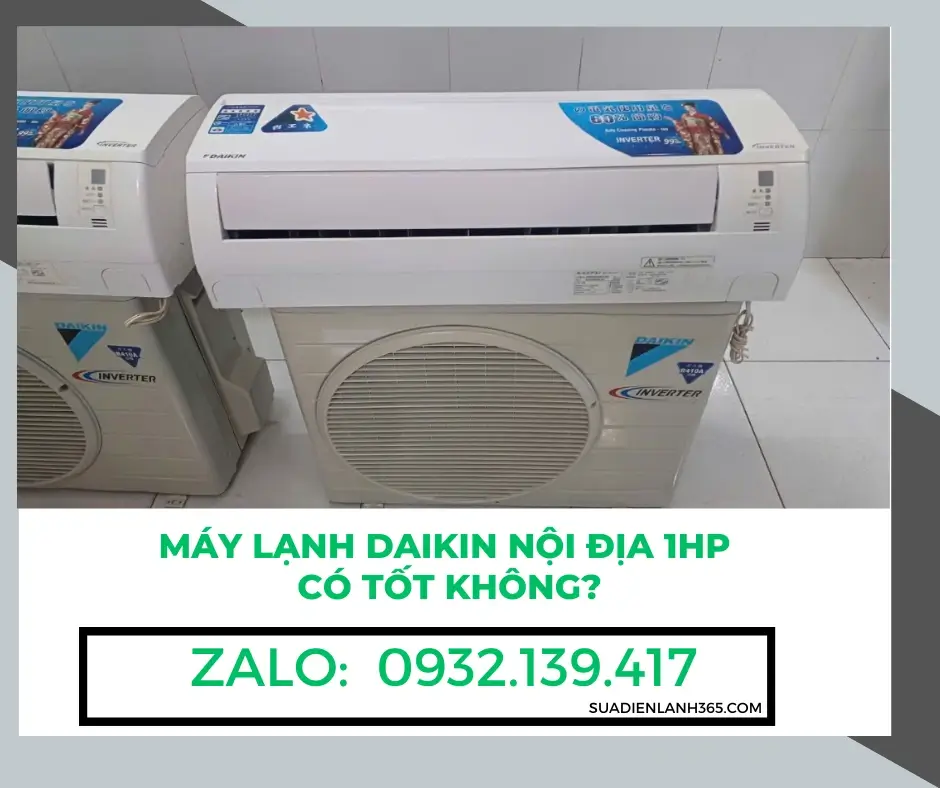 Máy lạnh Daikin nội địa 1HP
