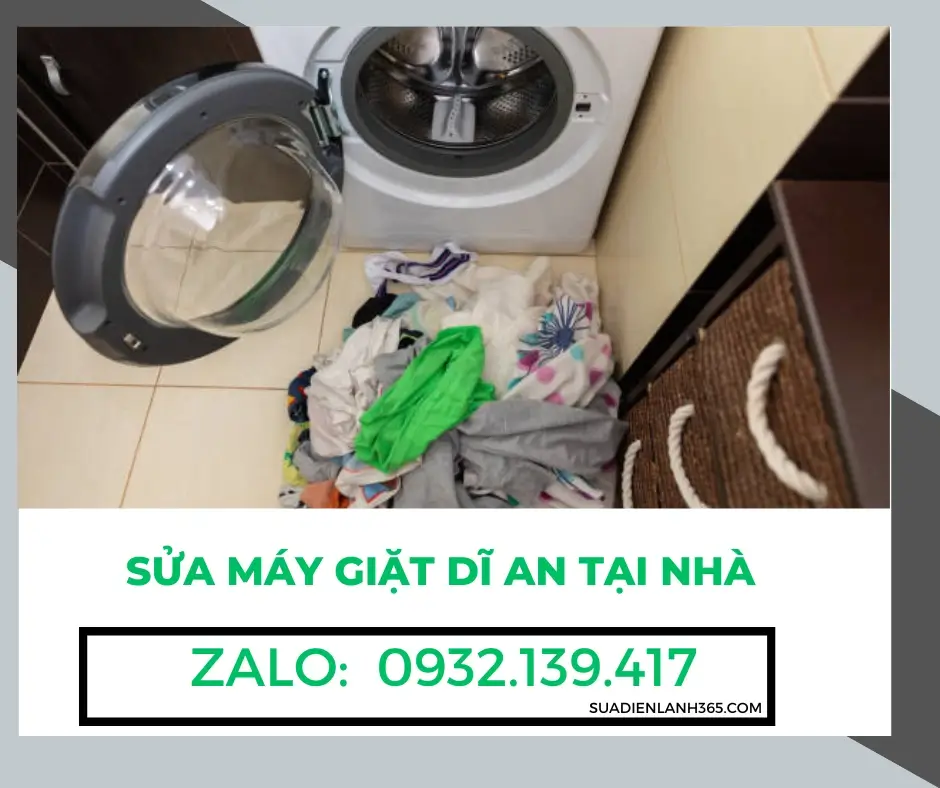 Sửa Máy Giặt Dĩ An Tại Nhà