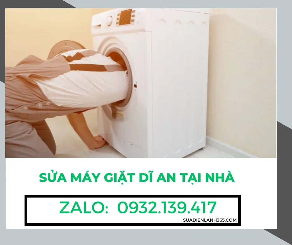 Sửa Máy Giặt Dĩ An Tại Nhà