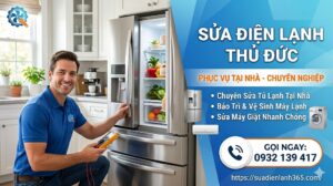 Sửa Tủ Lạnh Tại Hiệp Bình Chánh