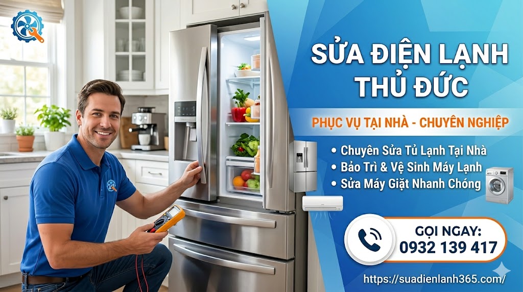 Sửa Tủ Lạnh Tại Hiệp Bình Chánh