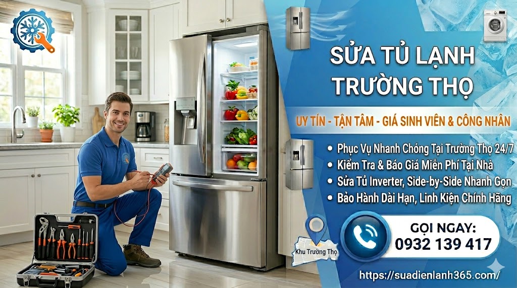 Sửa Tủ Lạnh Tại Phường Trường Thọ